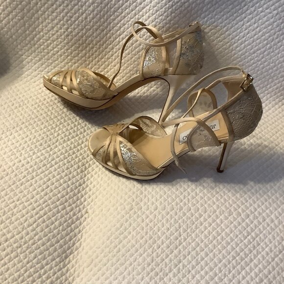 JIMMY CHOO Sandals Nude Color - Picture 5 of 7